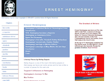 Tablet Screenshot of ernest-hemingway.info